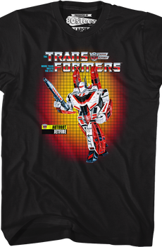 Box Art Jetfire Transformers T-Shirt
