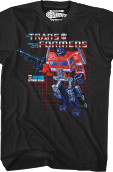 Box Art Optimus Prime Shirt