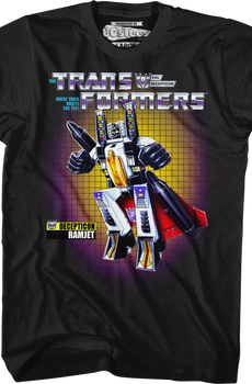 Box Art Ramjet Transformers T-Shirt