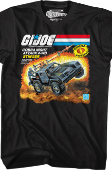 Box Art Stinger GI Joe T-Shirt