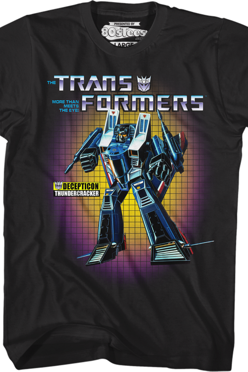 Box Art Thundercracker Transformers T-Shirtmain product image