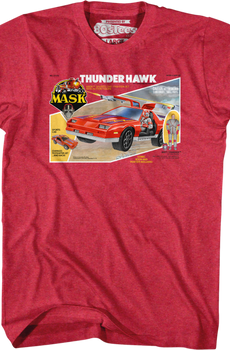 Retro Box Art Thunderhawk MASK T-Shirt