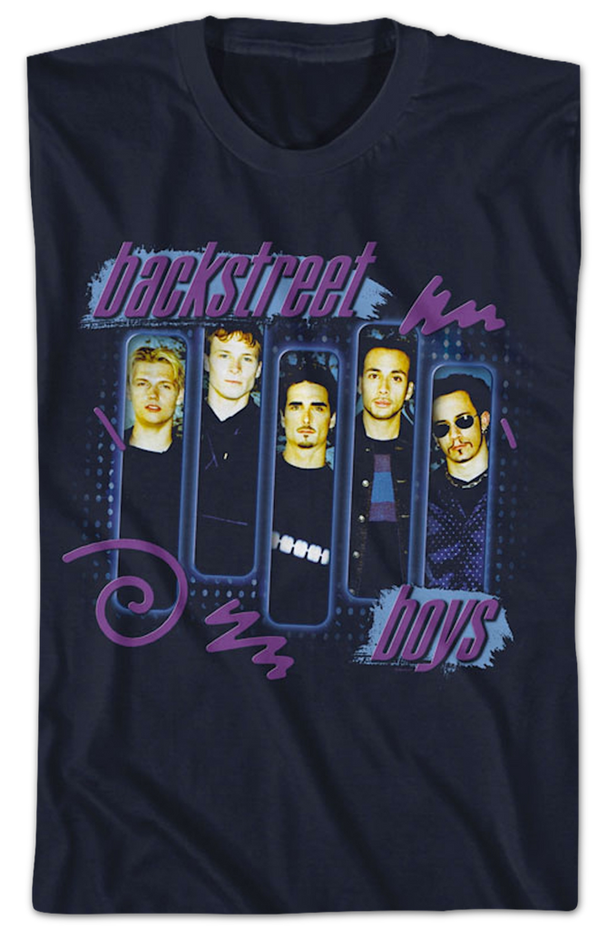 Boy Band Panels Backstreet Boys T Shirt Boy Band Panels Backstreet Boys T Shirt