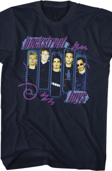 Boy Band Panels Backstreet Boys T-Shirt