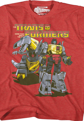 Boys Retro Grimlock Transformers Shirt