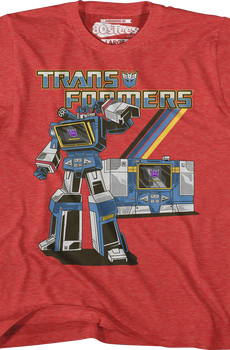 Boys Retro Soundwave Transformers Shirt