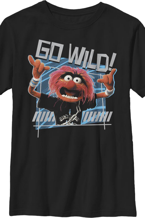 Boys Youth Animal Go Wild Muppets Shirtmain product image