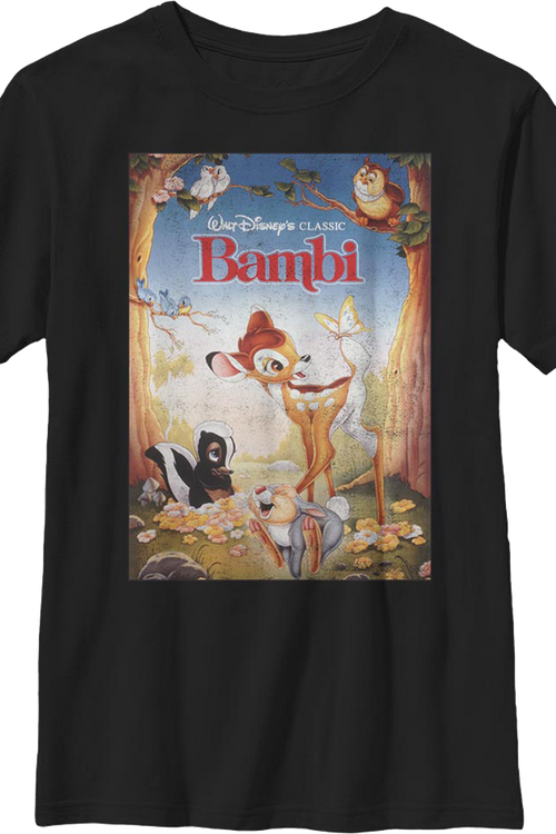 Boys Youth Bambi Poster Disney Shirtmain product image
