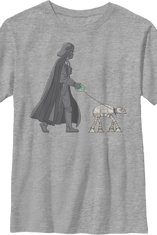 Boys Youth Darth Vader AT-AT Walker Star Wars Shirtmain product image