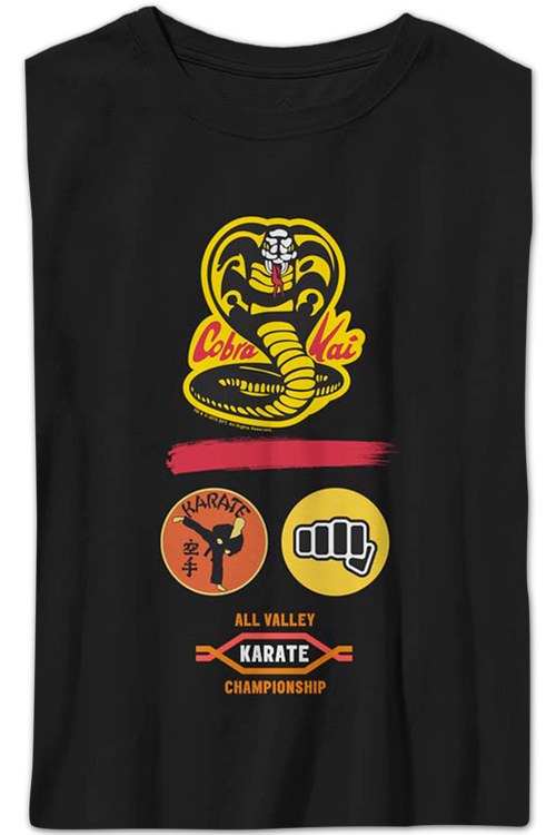 Boys Youth Dojo Logo Cobra Kai Shirtmain product image
