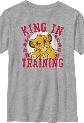 Boys Youth In Training Lion King Shirt