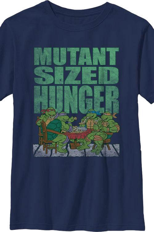 Boys Youth Mutant Sized Hunger Teenage Mutant Ninja Turtles Shirtmain product image