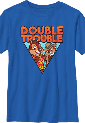 Boys Youth Retro Double Trouble Chip 'n Dale Rescue Rangers Shirt
