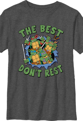 Boys Youth The Best Don't Rest Teenage Mutant Ninja Turtles T-Shirt