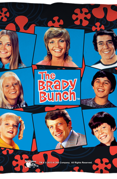 Brady Bunch Throw Pillow