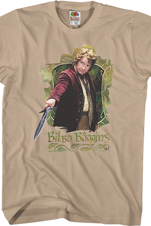 Brave Little Hobbit Bilbo Baggins T-Shirtmain product image