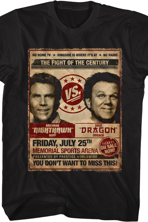 Brennan Huff vs. Dale Doback Step Brothers T-Shirtmain product image