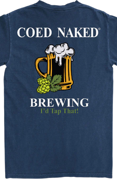 Brewing Coed Naked T-Shirt