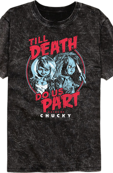 Till Death Do Us Part Child's Play Mineral Wash T-Shirt