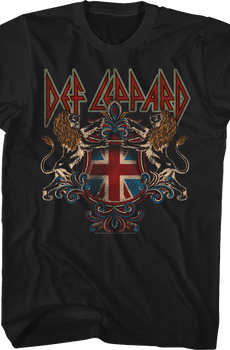 British Crest Def Leppard T-Shirt