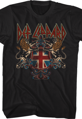 British Crest Def Leppard T-Shirt
