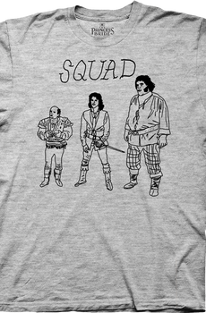 Brute Squad Sketch Princess Bride T-Shirt