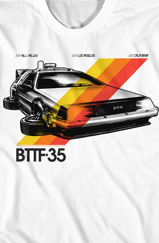 Back to the future shirt hotsell