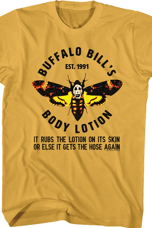 Body Lotion Silence of the Lambs T-Shirtmain product image