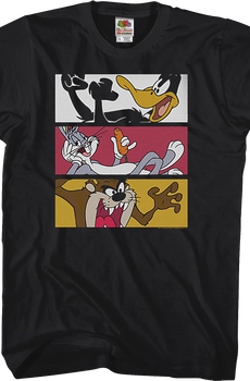 Bugs Bunny Daffy Duck and Taz Looney Tunes T-Shirt