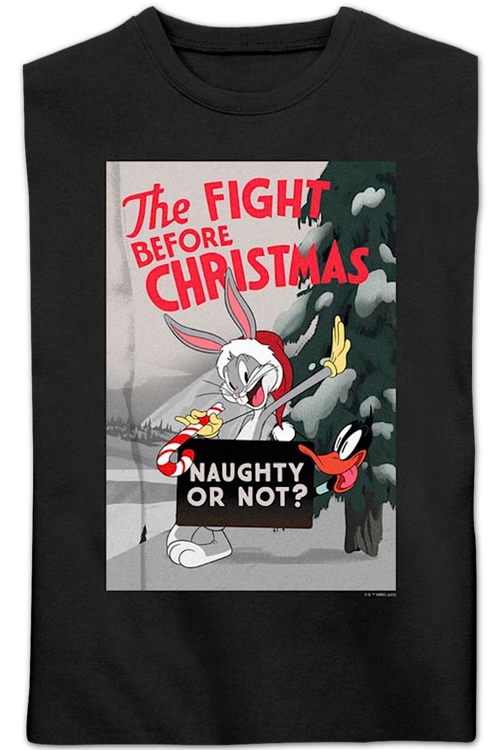 The Fight Before Christmas Looney Tunes Sweatshirtmain product image