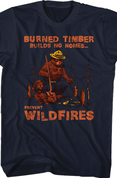 Burned Timber Smokey Bear T-Shirt