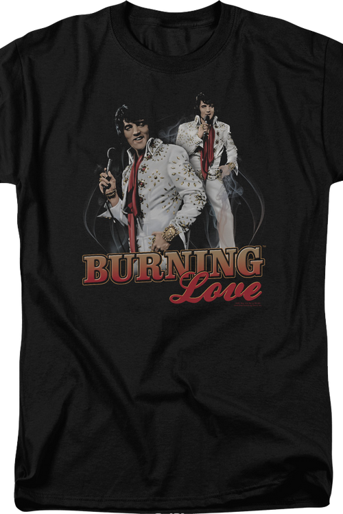 Burning Love Collage Elvis Presley T-Shirtmain product image