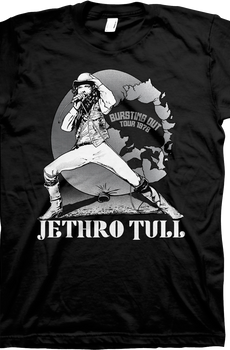 Bursting Out Tour 1978 Jethro Tull T-Shirt