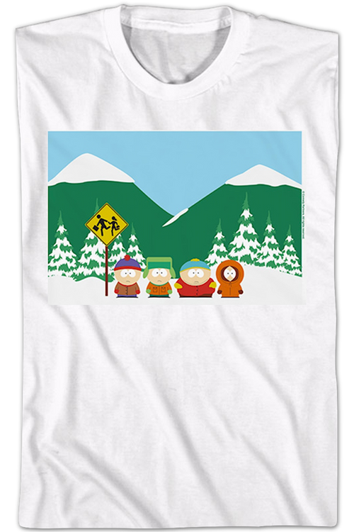 Bus Stop South Park T-Shirtmain product image
