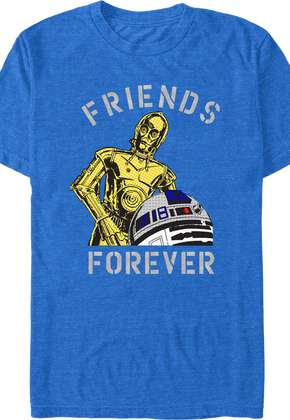 C-3PO & R2-D2 Friends Forever Star Wars T-Shirt