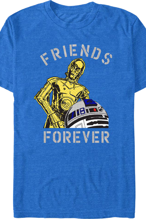 C-3PO & R2-D2 Friends Forever Star Wars T-Shirtmain product image