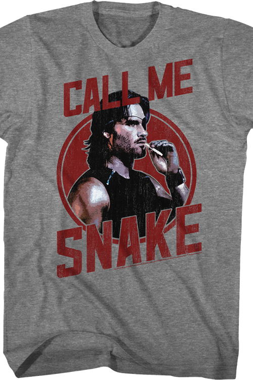 Call Me Snake Escape From New York T-Shirtmain product image