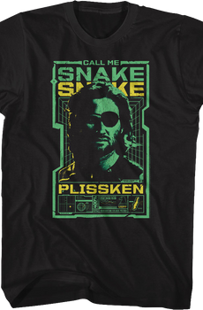 Call Me Snake Tech Screen Escape From New York T-Shirt