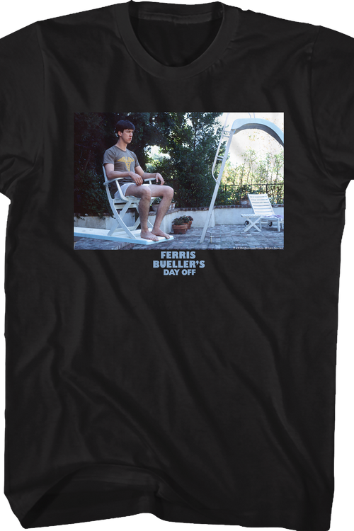 Cameron Poolside Ferris Bueller's Day Off T-Shirtmain product image