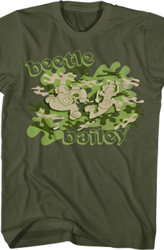 Camouflage Beetle Bailey T-Shirt
