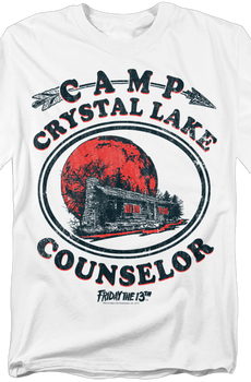 Camp Crystal Lake Counselor Friday the 13th T-Shirt
