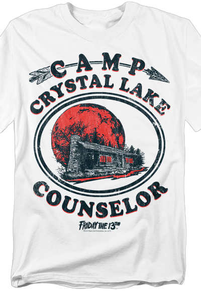 Camp Crystal Lake Counselor Friday the 13th T-Shirt