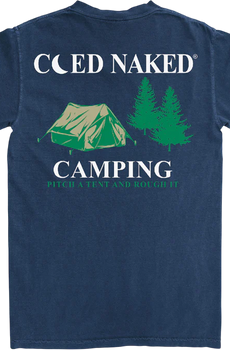 Camping Coed Naked T-Shirt