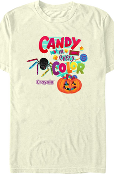Candy In Every Color Crayola T-Shirt