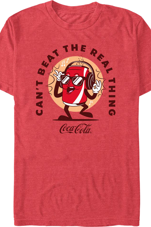 Can't Beat The Real Thing Coca-Cola T-Shirtmain product image