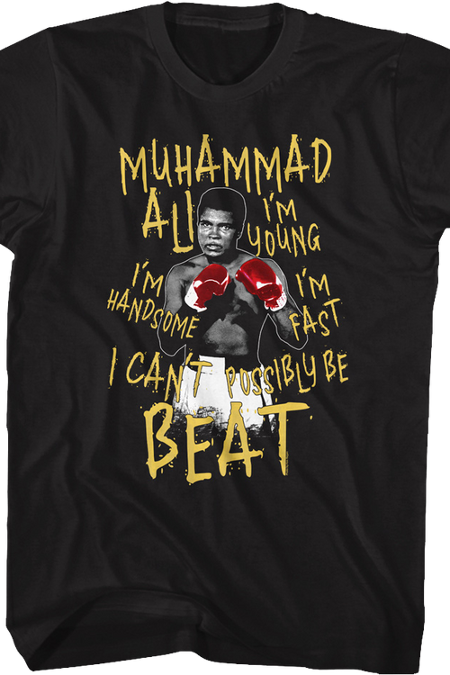 Can't Possibly Be Beat Muhammad Ali T-Shirtmain product image