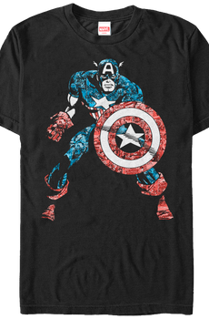 Captain America Comic Shirt