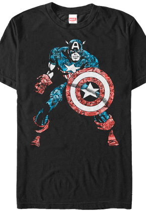 Captain America Comic Shirt