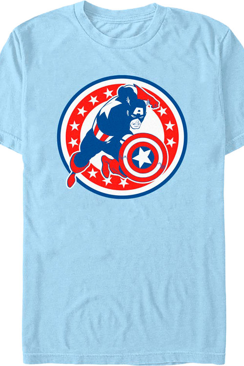 Captain America Shield Marvel Comics T-Shirtmain product image