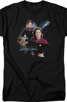 Captain Janeway Star Trek Voyager T-Shirt